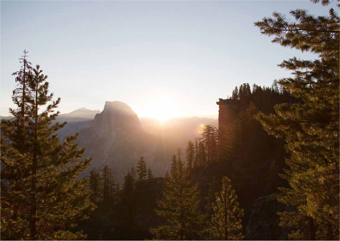 Yosemite National Parc View of Half Dome